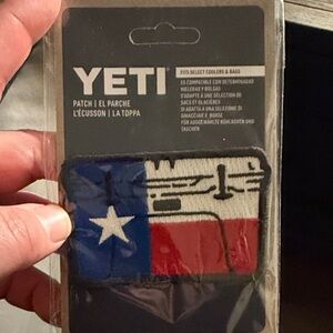 Yeti Texas Flag Cooler Patch – Blue, White, Red